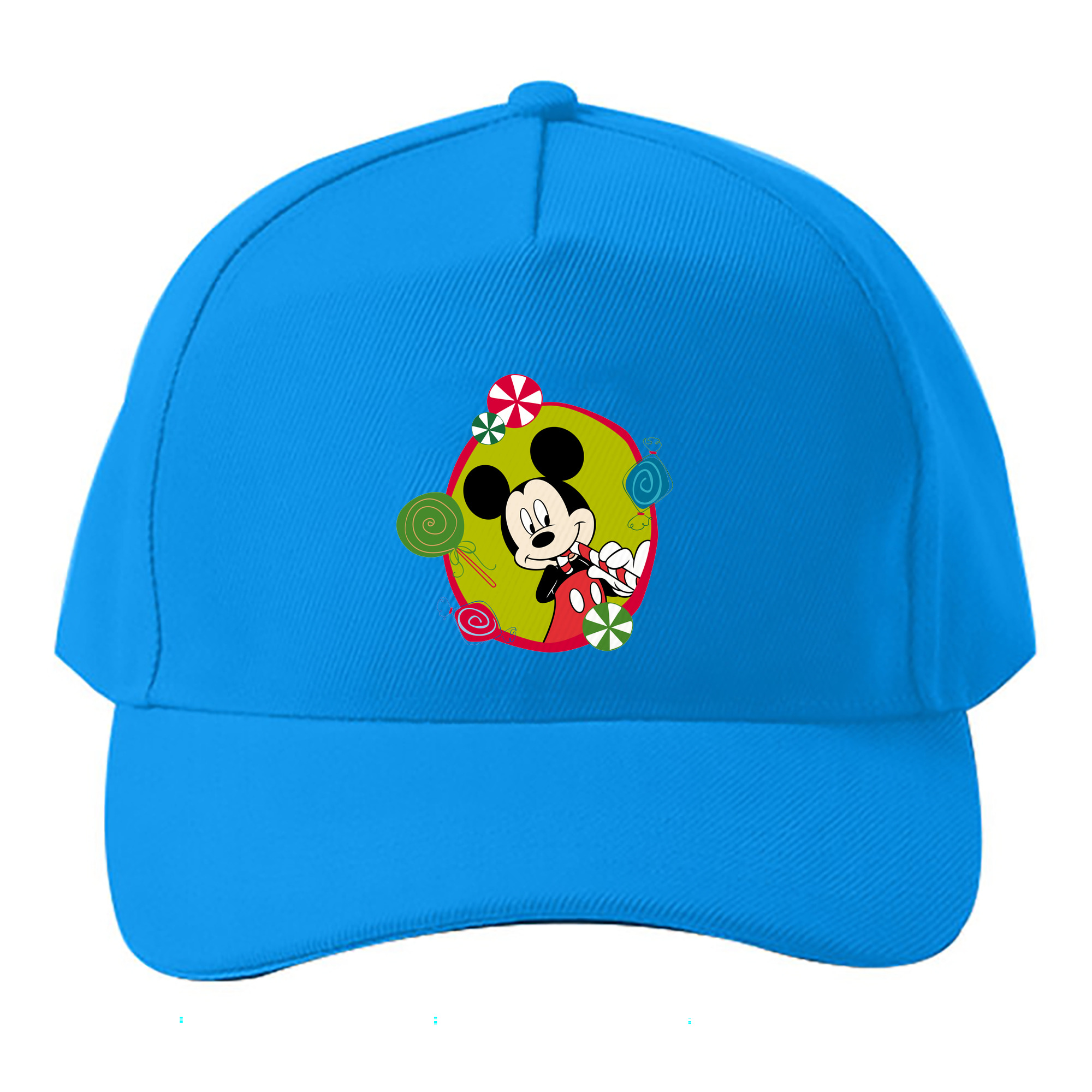 （画像用） ミッキーマウス Mickey Mouse ベースボールキャップ 綿100％ 男女兼用 帽子 スポーツ